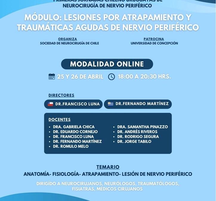 Jornadas Chileno Uruguayas Nervio Periférico